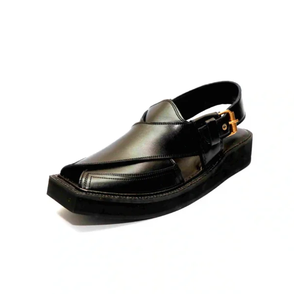 Kaptan-Chappal-Black