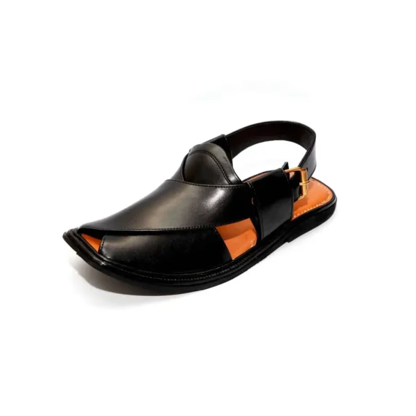 Zalmi Black Smart Charssadda Chappal