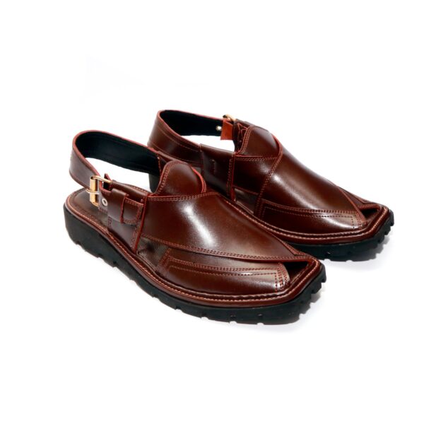 Vibram Sole Chappal Brown Color - Image 2